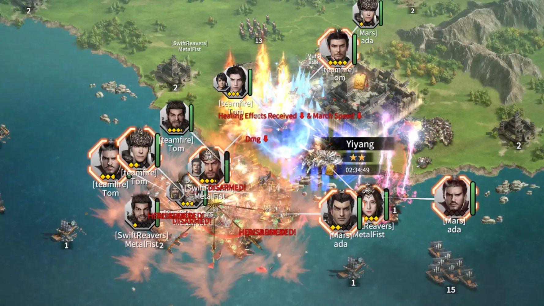 Kingdom Heroes - Tactics स्क्रीनशॉट