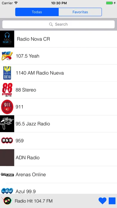 Radio Costa Rica Ekran Görüntüleri