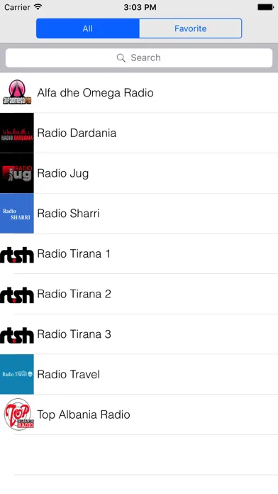Radio Albania Ekran Görüntüleri