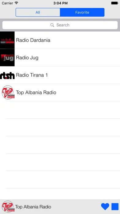 Radio Albania Ekran Görüntüleri
