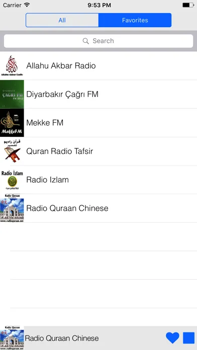 Capturas de pantalla de Islam Radios