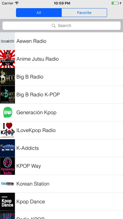 Radio K-POP Ekran Görüntüleri