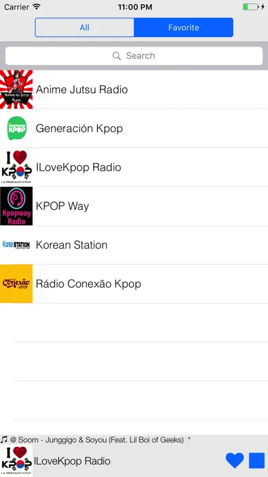 Radio K-POP Ekran Görüntüleri