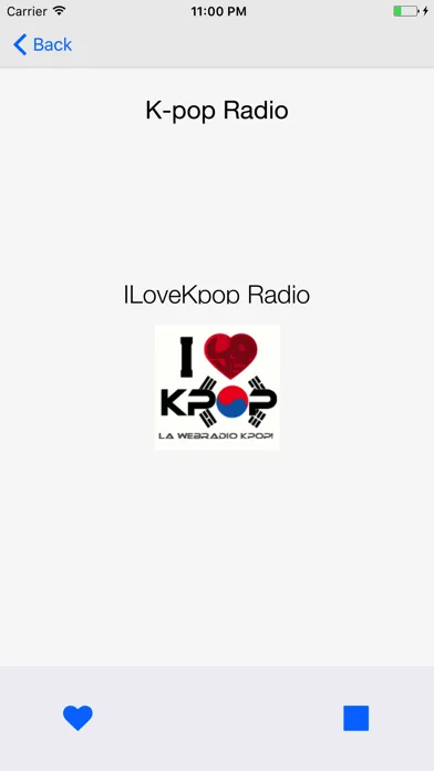 Radio K-POP Ekran Görüntüleri