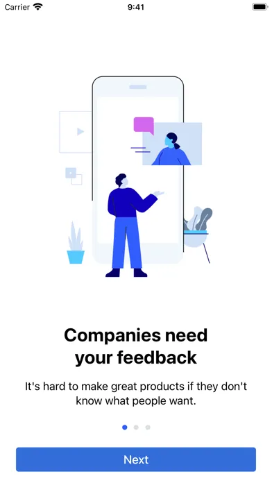 UserTesting應用截圖