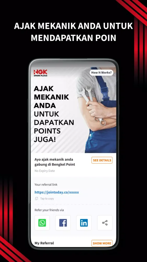 Bengkel Points Screenshots