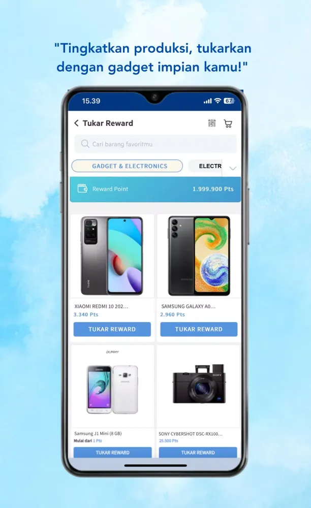 ภาพหน้าจอของ BRILife Reward Point