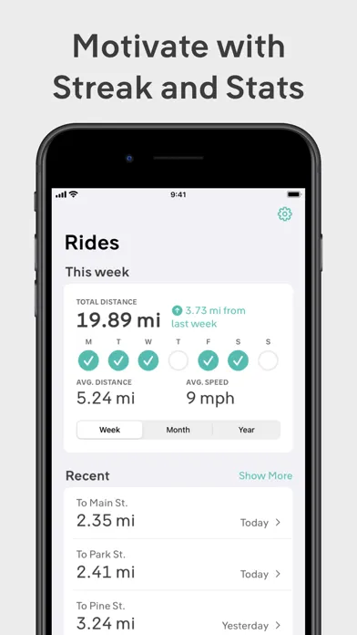Biketo: Automatic Ride Tracker स्क्रीनशॉट