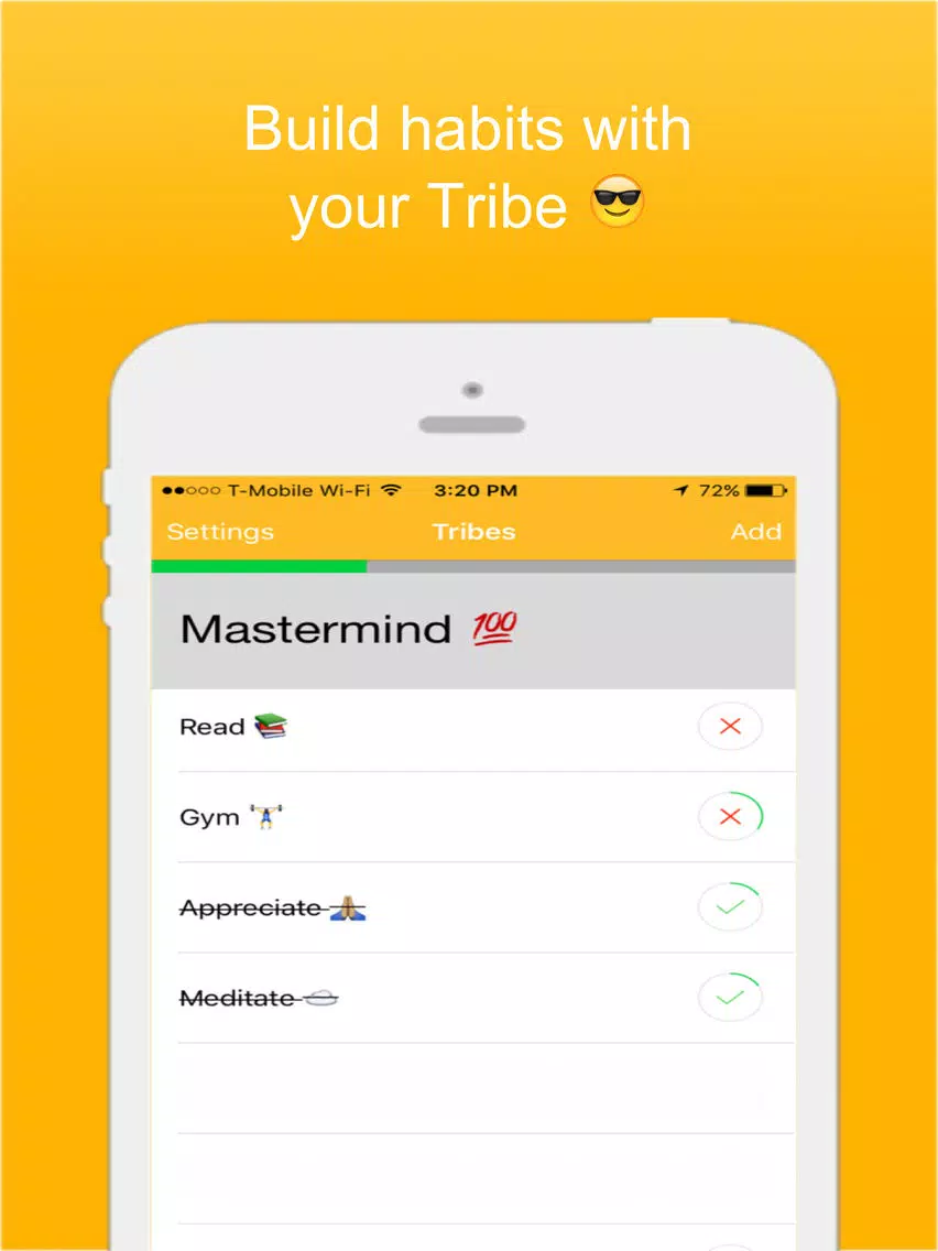 Captures d'écran de Tribes: habit based communities iPad 