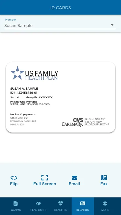 Capturas de pantalla de USFHP of Southern New England