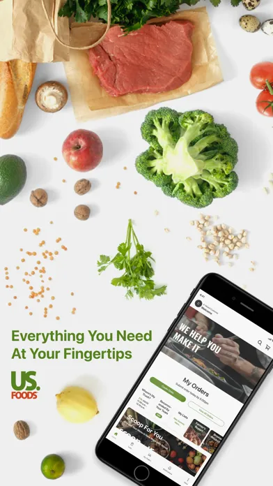 Zrzuty ekranu US Foods MOXē