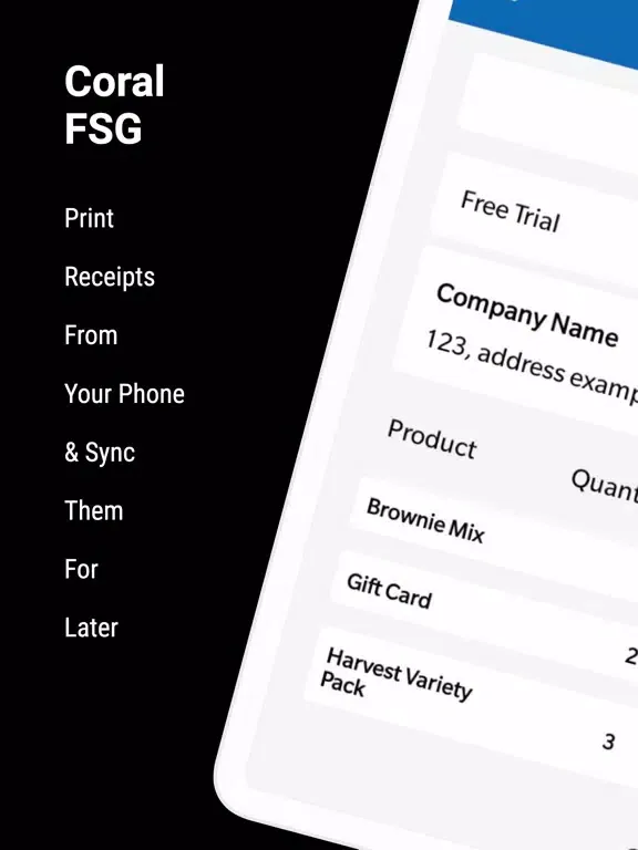 Coral FSG iPad  스크린샷