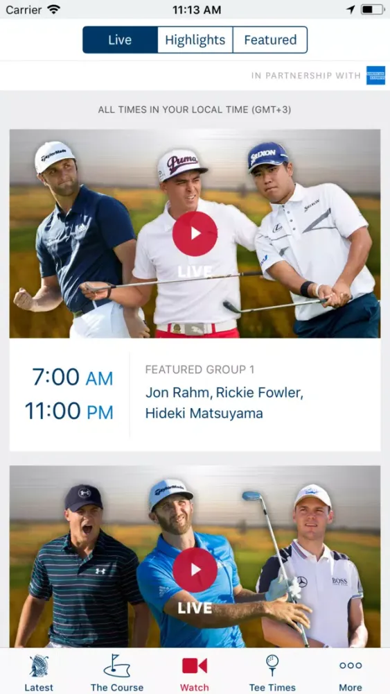 2022 US Open Golf Championship應用截圖