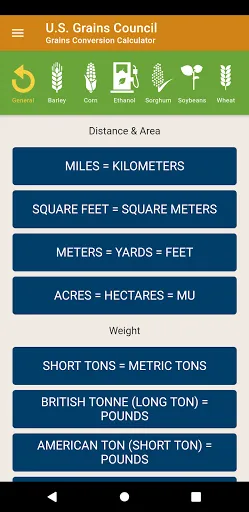 USGC Grains Calculator應用截圖