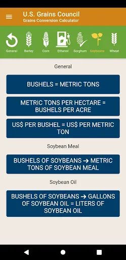USGC Grains Calculator應用截圖