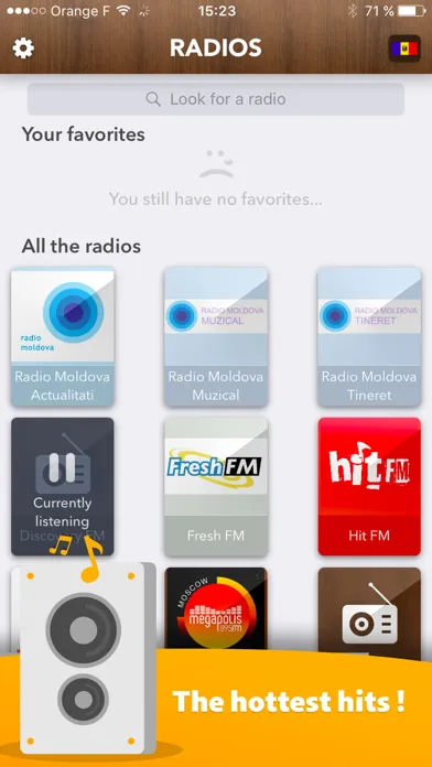 Moldova Radio - access all Radios in Moldavia FREE应用截图