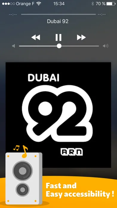 ภาพหน้าจอของ Dubai Radio راديو دبي : The best Radios of Dubai !