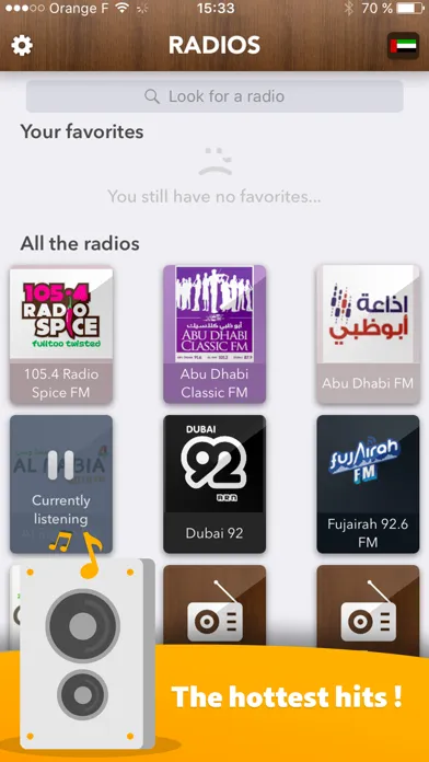 ภาพหน้าจอของ Dubai Radio راديو دبي : The best Radios of Dubai !