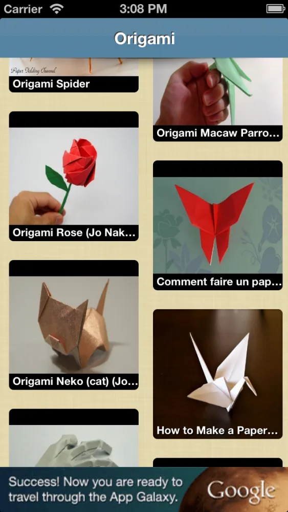 Origami Maker : Create your origamis very easy ! স্ক্রিনশট