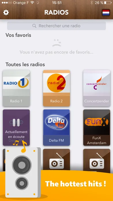 Screenshot di Dutch Radio – Radios Netherlands Nederland FREE!