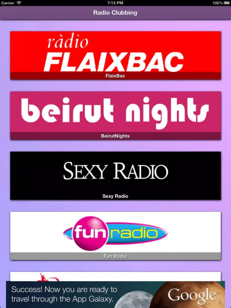 Screenshot di Best Clubbing Radios ! iPad 
