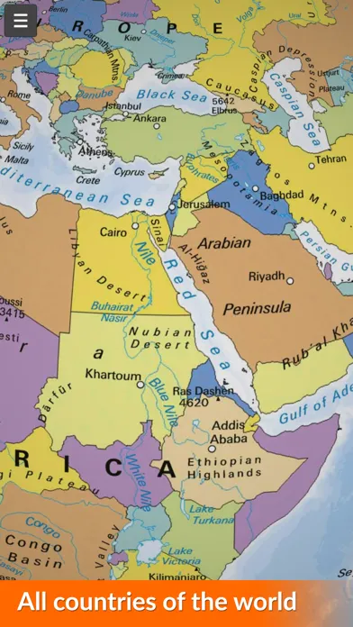 تصاویر Kosmos World Atlas