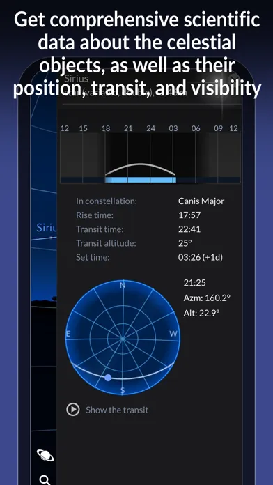 Redshift Sky Pro - Astronomy應用截圖