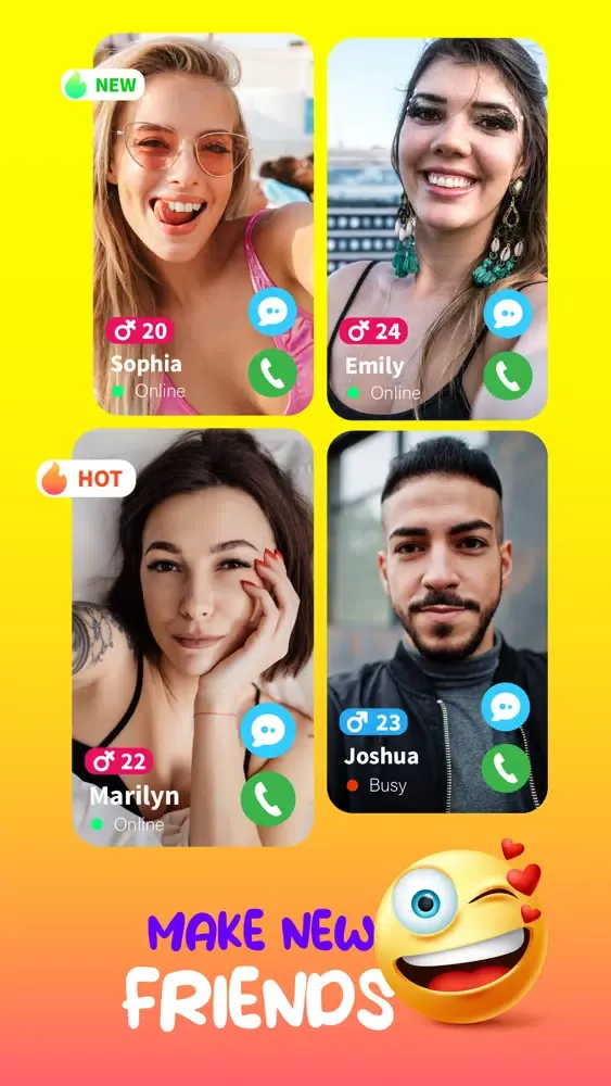Capturas de tela do Rodi - Random Live Video Chat
