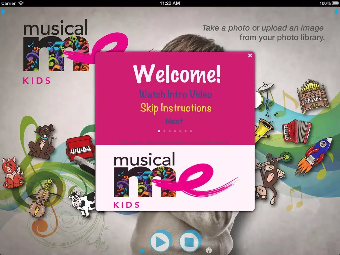 MusicalMe Kids iPad  স্ক্রিনশট