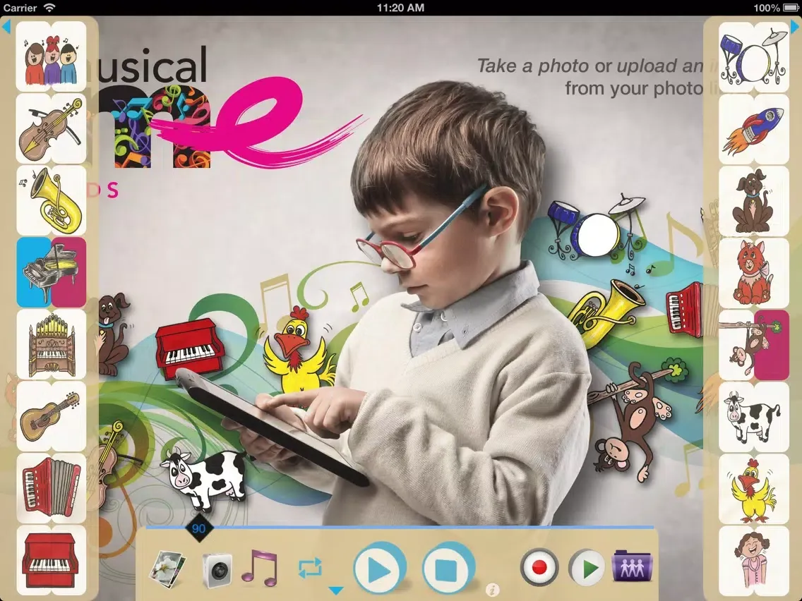 MusicalMe Kids iPad  স্ক্রিনশট