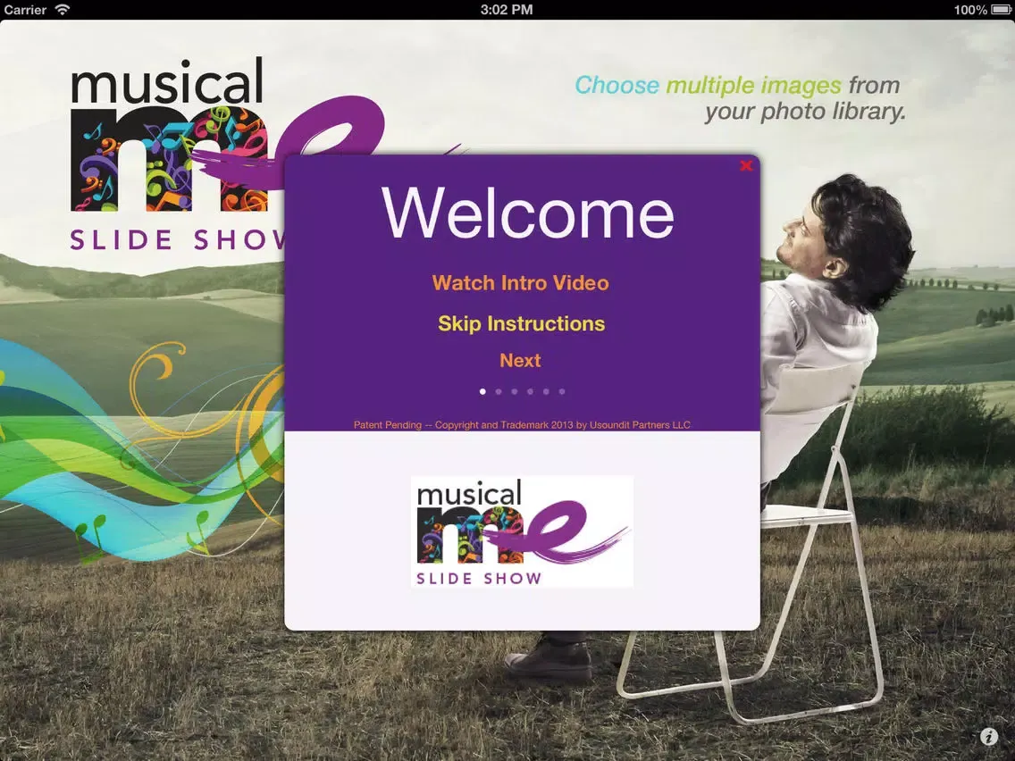 صور MusicalMe Slide Show iPad 