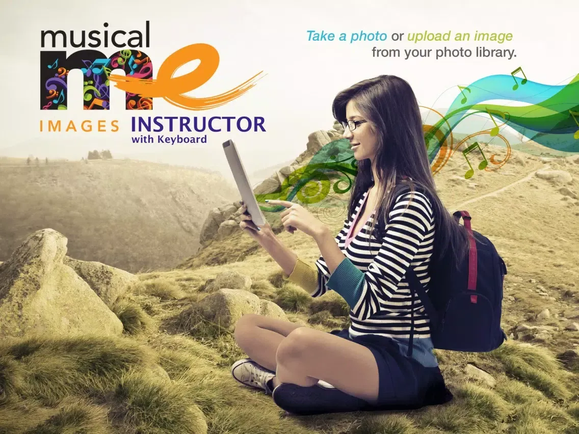 MusicalMe Images Instructor with Keyboard iPad 應用截圖