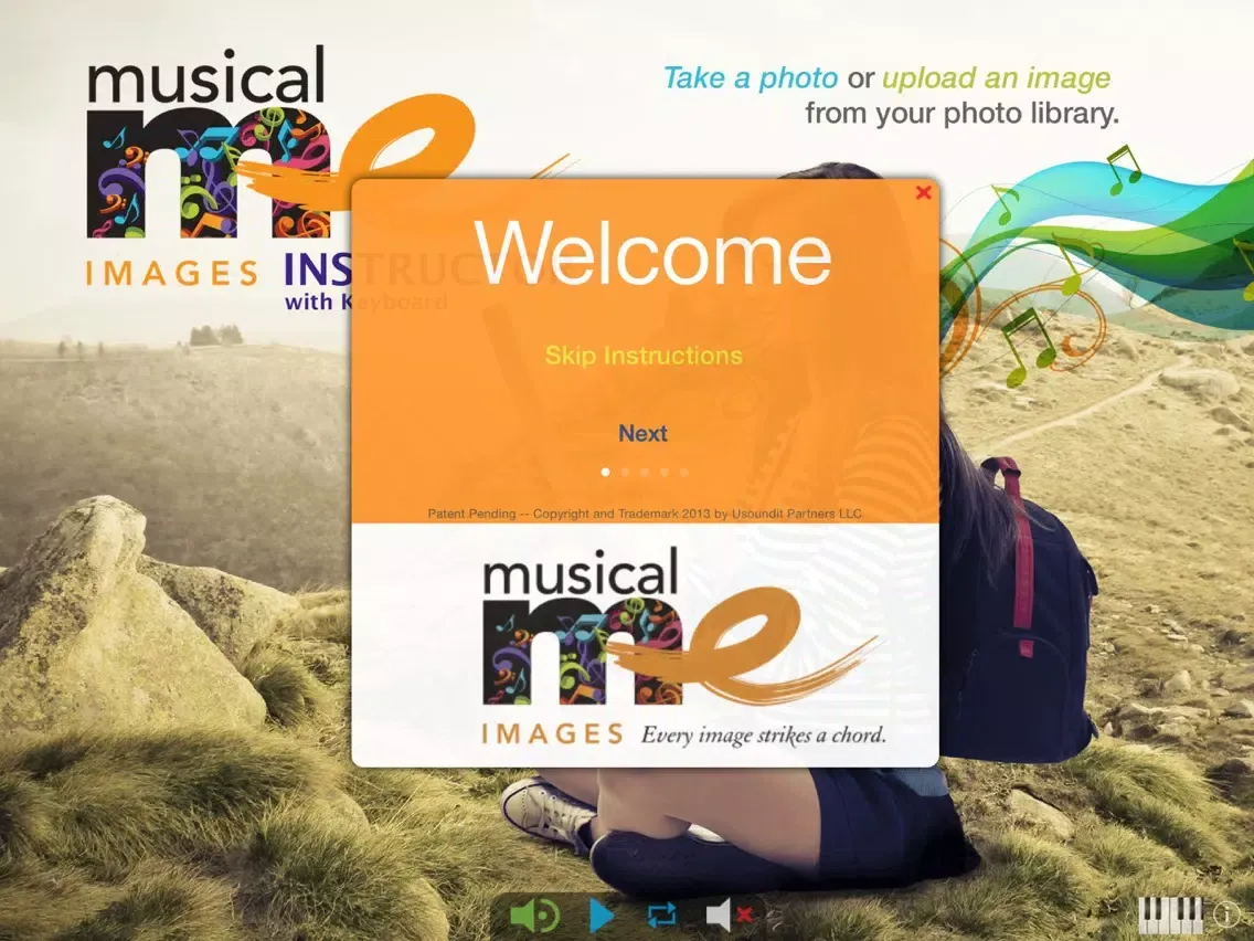 MusicalMe Images Instructor with Keyboard iPad 應用截圖