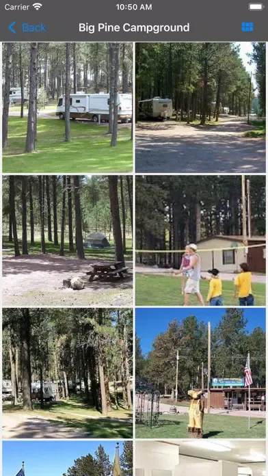 Zrzuty ekranu Parkadvisor U.S.