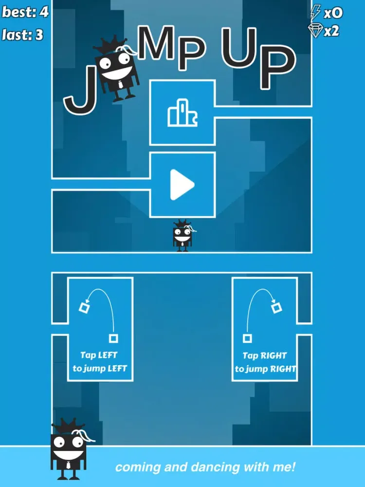 Jump Up Geometry Dance on Finger iPad  سکرین شاٹس