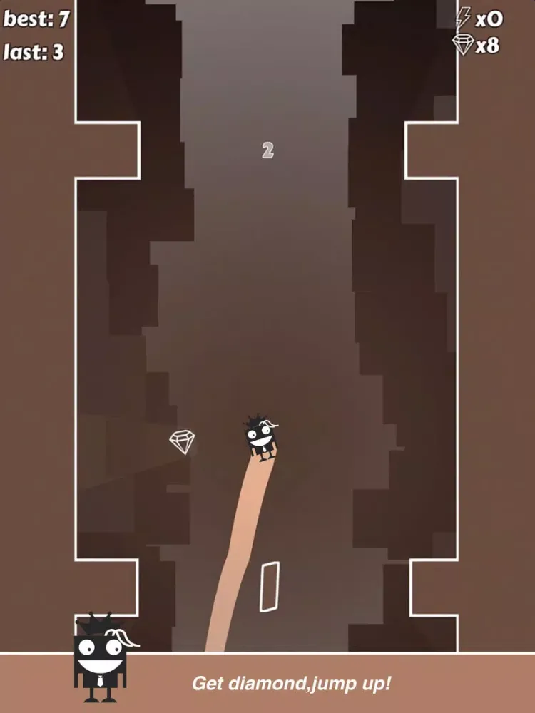 Jump Up Geometry Dance on Finger iPad  سکرین شاٹس