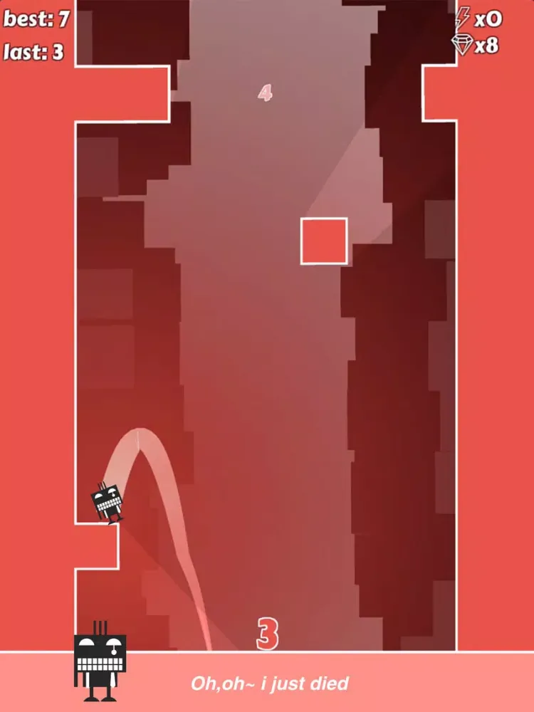 Jump Up Geometry Dance on Finger iPad  سکرین شاٹس