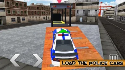Police Car Transport Sim Ekran Görüntüleri
