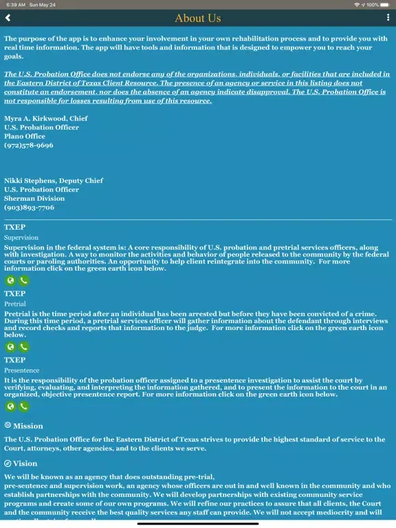 USPO Tyler/Texarkana/Lufkin iPad  Screenshots