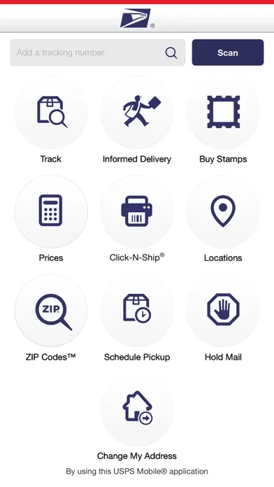 USPS Mobile®應用截圖