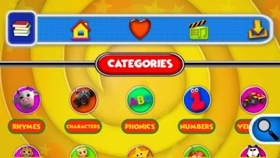 Tangkapan layar Kids ABC TV Nursery Rhymes