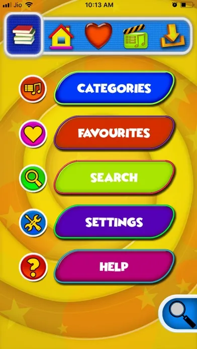 Tangkapan layar Kids ABC TV Nursery Rhymes