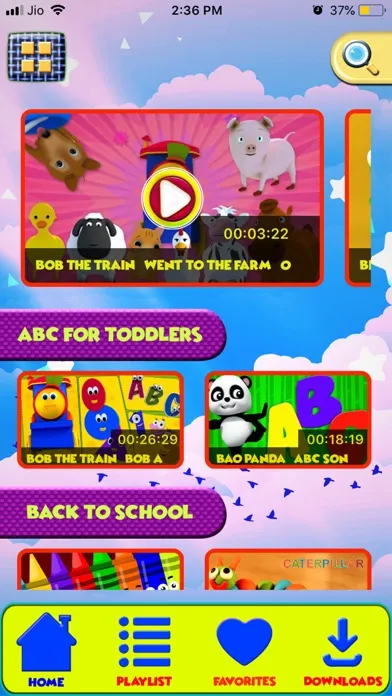 Capturas de pantalla de KidsTV Chansons de Bebe