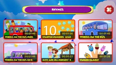Capturas de pantalla de KidsTV Chansons de Bebe