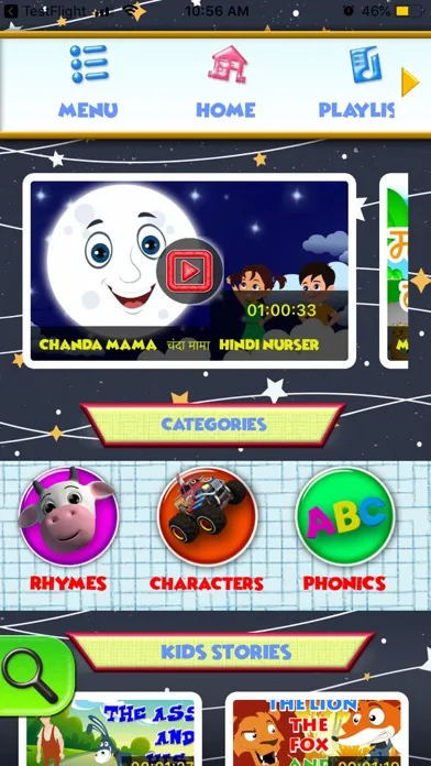 Capturas de pantalla de KidsTV India