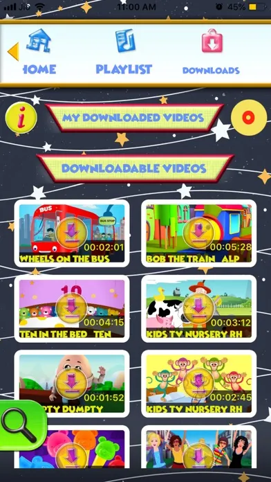 Capturas de pantalla de KidsTV India