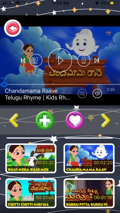 Capturas de pantalla de KidsTV India