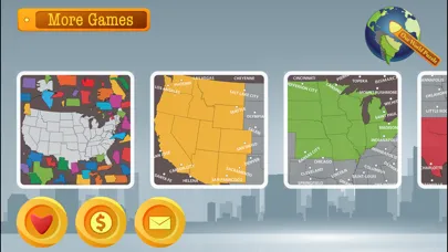 USA Geography Master スクリーンショット