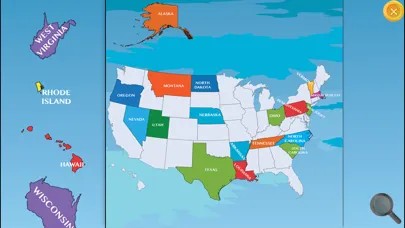 USA Geography Master スクリーンショット
