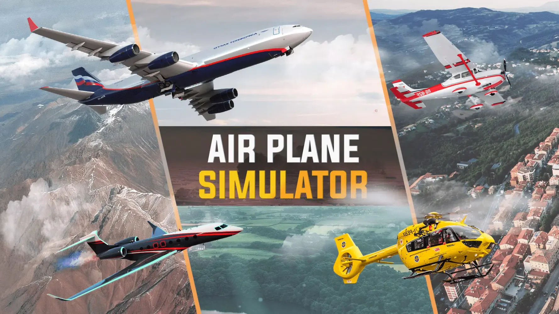 Airplane Pilot Simulator Games Screenshots